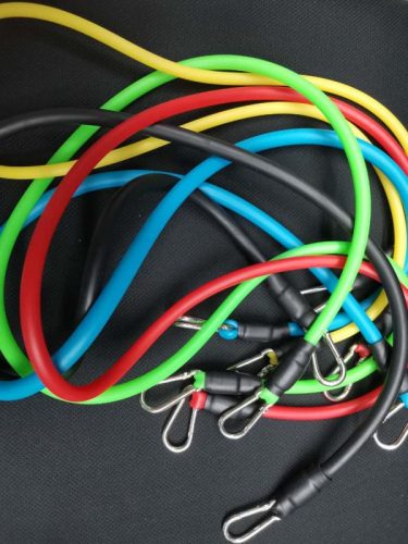 Resistance Band Set With Handle and Door Anchor (13pc) photo review