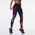 Yoga & Fitness High Waisted Printed Leggings