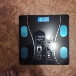 Smart Body Weight Scale With Smartphone App Bluetooth photo review