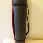 Yoga Mat Extra Thick 10 MM Non-slip with Bandages photo review