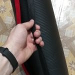 Yoga Mat Extra Thick 10 MM Non-slip with Bandages photo review