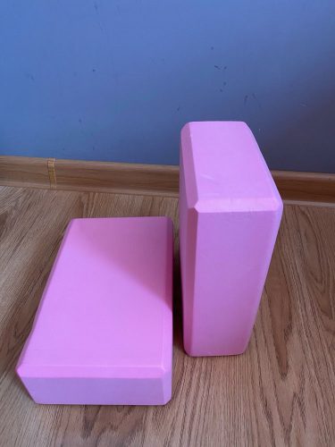 Yoga Foam Block Brick High density EVA in 10 Fun Colour photo review