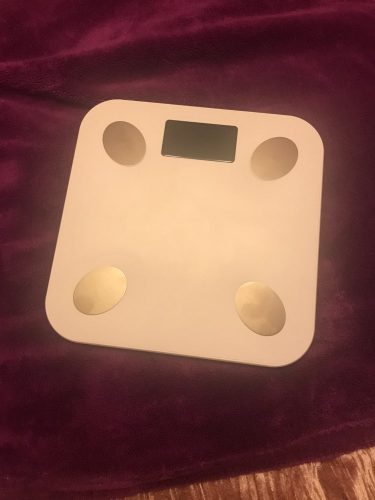 Bluetooth Body Weight Smart Scale with Backlit Display photo review