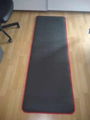 Yoga Mat Extra Thick 10 MM Non-slip with Bandages photo review