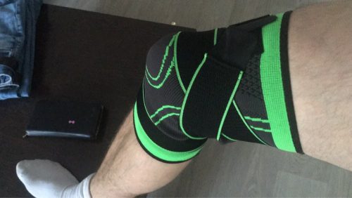 Knee Support Fitness Gear Pressurized Elastic photo review