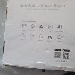 Bluetooth Body Weight Smart Scale with Backlit Display photo review