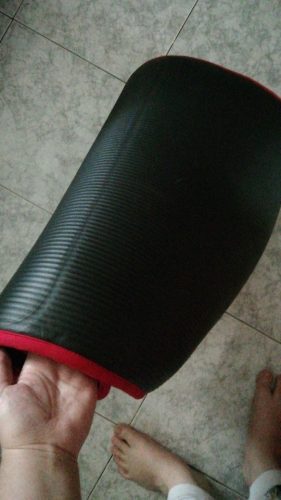 Yoga Mat Extra Thick 10 MM Non-slip with Bandages photo review