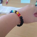 Yoga Bracelet with 7 Reiki Prayer Natural Stones photo review