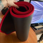 Yoga Mat Extra Thick 10 MM Non-slip with Bandages photo review