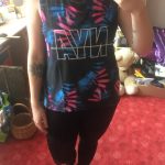 Quick-Dry Printed Breathable Yoga and Fitness Top photo review