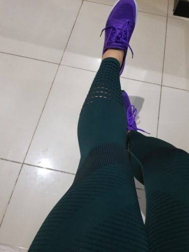 Yoga and Fitness Push Up Seamless High Waisted Leggings photo review