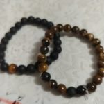 Yoga Beaded Bracelet in Natural Stone 7 Style 2pcs/set photo review