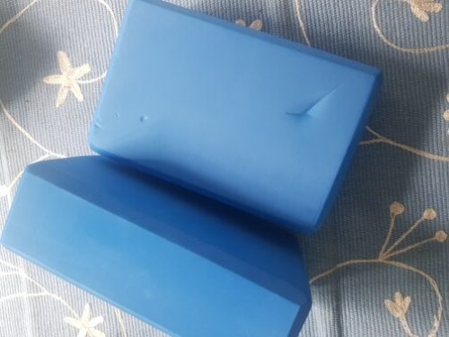 Yoga Foam Block Brick High density EVA in 10 Fun Colour photo review