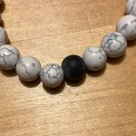 Yoga Beaded Bracelet in Natural Stone 7 Style 2pcs/set photo review