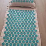 Yoga Acupressure Mat and Pillow Set 8 Fun Colour photo review