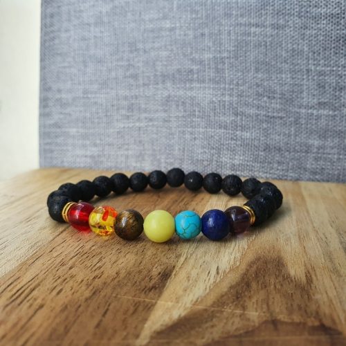 Yoga Bracelet with 7 Reiki Prayer Natural Stones photo review