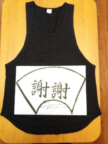 Fitness and Bodybuilding Sleeveless T-Shirt photo review