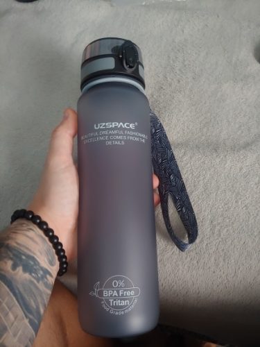 Sports Water Bottle BPA Free photo review