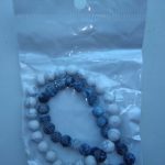 Yoga Beaded Bracelet in Natural Stone 7 Style 2pcs/set photo review