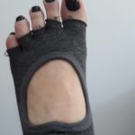 Yoga Socks Toeless Best Anti Slip Grip in 10 Colours High Quality photo review
