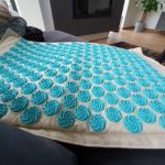 Yoga Acupressure Mat and Pillow Set 8 Fun Colour photo review