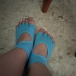 Yoga Socks Toeless Best Anti Slip Grip in 10 Colours High Quality photo review