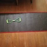Yoga Mat Extra Thick 10 MM Non-slip with Bandages photo review