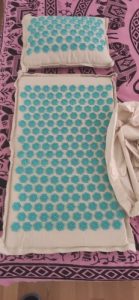 Yoga Acupressure Mat and Pillow Set 8 Fun Colour photo review