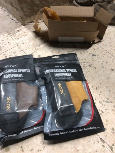 Gym and Fitness Gloves with wrist support and Grips Anti-Skid photo review