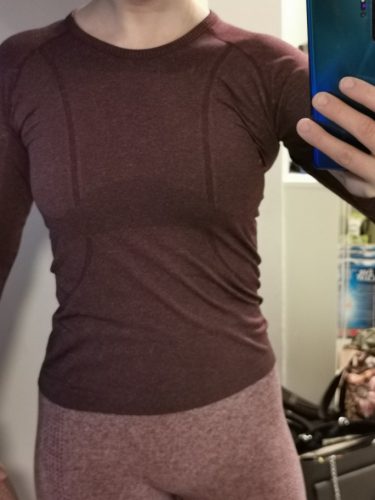Yoga Seamless Top Super Soft Long Sleeve in 6 Fun Colour photo review