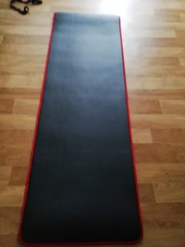 Yoga Mat Extra Thick 10 MM Non-slip with Bandages photo review
