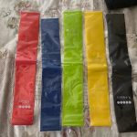 Resistance Bands Set New and durable for Yoga - 5 pcs photo review