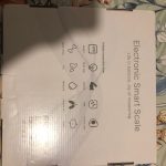 Bluetooth Body Weight Smart Scale with Backlit Display photo review