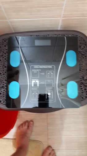 Smart Body Weight Scale With Smartphone App Bluetooth photo review