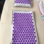 Yoga Acupressure Mat and Pillow Set 8 Fun Colour photo review