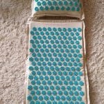 Yoga Acupressure Mat and Pillow Set 8 Fun Colour photo review