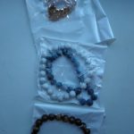 Yoga Beaded Bracelet in Natural Stone 7 Style 2pcs/set photo review