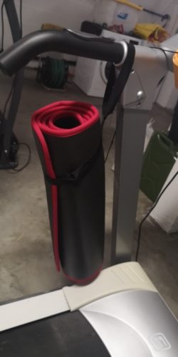 Yoga Mat Extra Thick 10 MM Non-slip with Bandages photo review