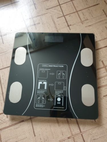 Smart Body Weight Scale With Smartphone App Bluetooth photo review