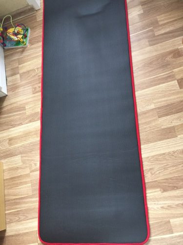 Yoga Mat Extra Thick 10 MM Non-slip with Bandages photo review