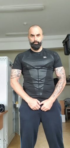 Gym and Fitness Compression T-shirt for Men photo review