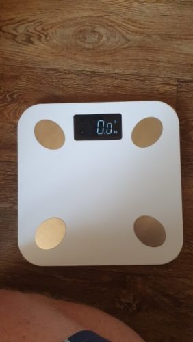 Bluetooth Body Weight Smart Scale with Backlit Display photo review