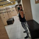 Quick-Dry Printed Breathable Yoga and Fitness Top photo review