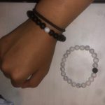 Yoga Beaded Bracelet in Natural Stone 7 Style 2pcs/set photo review