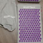 Yoga Acupressure Mat and Pillow Set 8 Fun Colour photo review