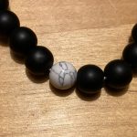 Yoga Beaded Bracelet in Natural Stone 7 Style 2pcs/set photo review