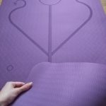Yoga Mat with Position Lines 6 Colour Best Quality Material photo review