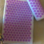 Yoga Acupressure Mat and Pillow Set 8 Fun Colour photo review