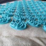 Yoga Acupressure Mat and Pillow Set 8 Fun Colour photo review