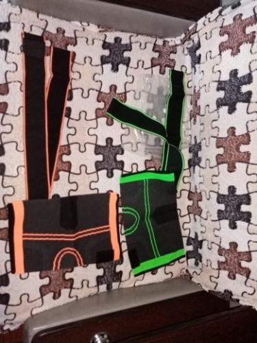 Knee Support Fitness Gear Pressurized Elastic photo review